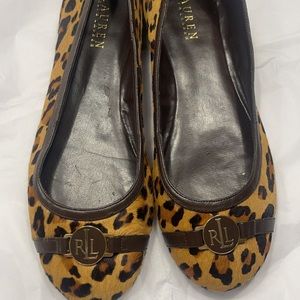 Leopard print Ralph Lauren Flats